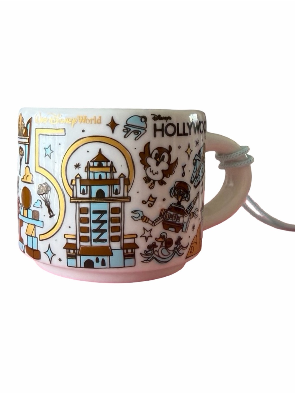 Starbucks Been There WDW 50th Anniversary Hollywood Studios Mini Mug or Ornament